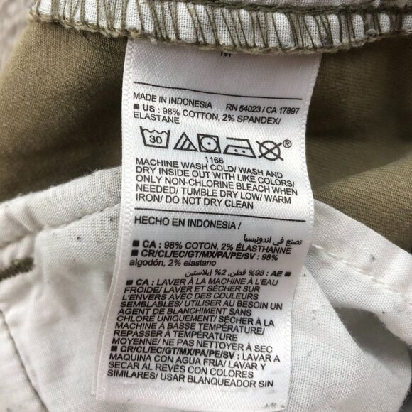 Old Navy Mens Modern Jogger Pants Medium Built-In Flex Khaki Drawstring Casual - Picture 8 of 12